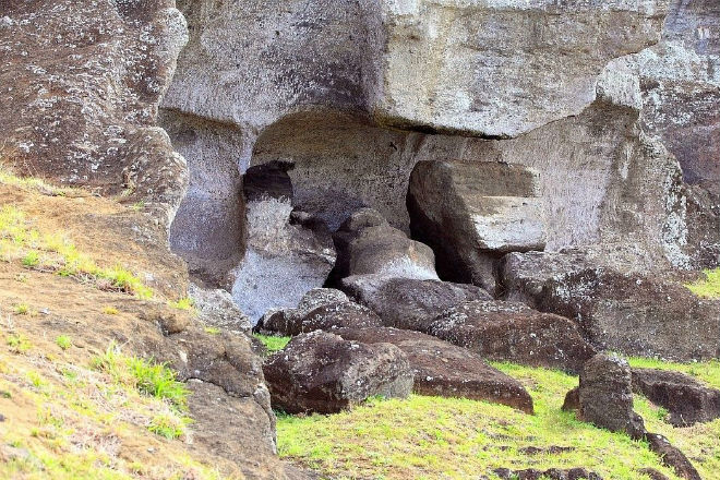 Каменоломня на острове Пасхи