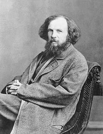 Фотопортрет Д. И. Менделеева в 1861 году. Автор фото Сергей Левицкий