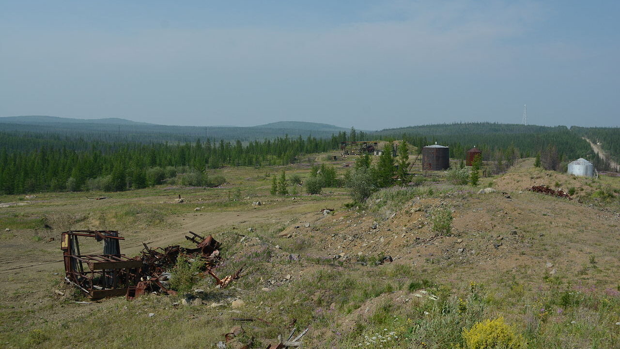 Долина Смерти в Якутии. Вид на долину у брошенного населённого пункта Олгуйдах
